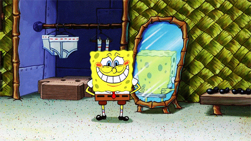 spongebob squarepants,reaction,nickelodeon,spongebob