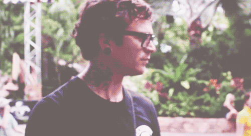 movies,music video,serious,band,male,glasses,colour,the amity affliction,taa,joel birch,but i couldnt fix it okay,i still like it,because his face,the qualityyy