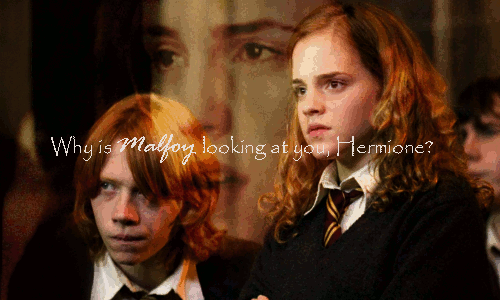 Draco Malfoy Saying Potter Meme GIF