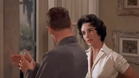 elizabeth taylor,paul newman,classic film,warner archive,disappointment,warnerarchive,cat on a hot tin roof
