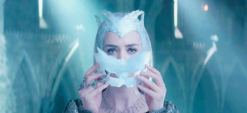 ice queen,evil queen,emily blunt,charlize theron,mine thww,the huntsman winters war,winters war,rawenna,the hutsman
