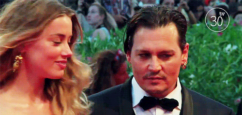 Amber Heard and Actor Johnny Depp