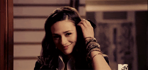 crystal reed,allison argent,cute,teen wolf,mtv,laughing,smiling,gorgeous,perfection,mtv teen wolf