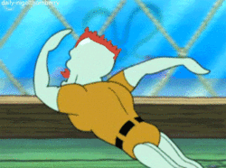squidward,spongebob squarepants,dancing,twirling