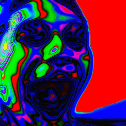 bad trip,trippy,face,scary,scream,color,pschedelic