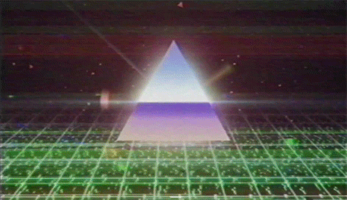 glitch art,vhs,80s,cyber,glitch,3d,space,after effects,aesthetic,cybeunk,triangle,analog,grid,tron,databend