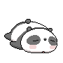 panda,snooze,transparent,monday,tired,sleep,sleepy,rolling,over it
