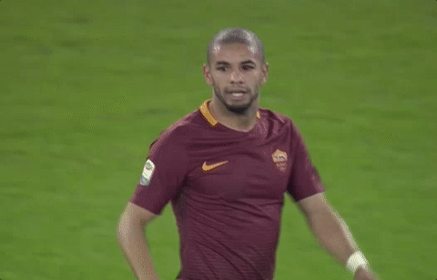 my bad,my fault,im sorry,reaction,football,soccer,reactions,sorry,oops,waving,roma,calcio,as roma,asroma,peres,bruno peres
