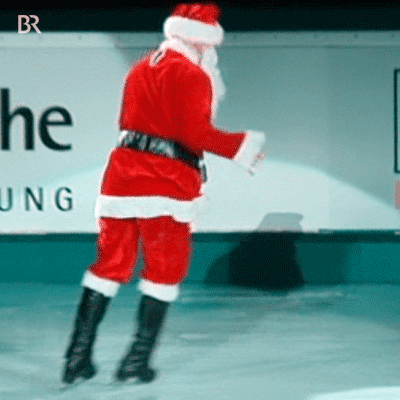 nikolaus,weihnachten,tanzen,santa claus,yes,christmas,santa,happy,dancing,fun,winter,holidays,skating,bayern,bavaria,anticipation,weihnachtsmann,vorfreude,eislaufen,ice skating