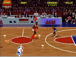 nba jam,hes on fire,chicago bulls,video games,sports,basketball,snes,scottie pippen,midway