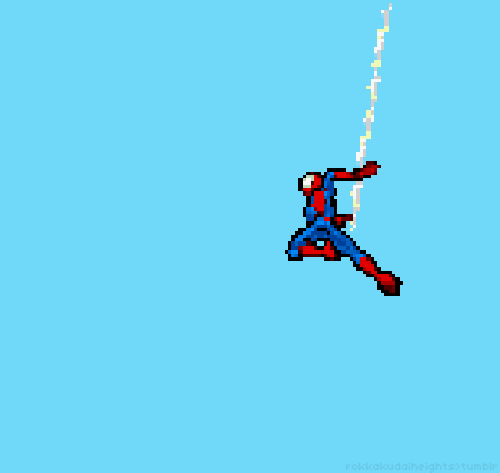 Пиксельный человек паук игра. Человек паук анимация. Гифка человек паук. Пиксельный человек паук с анимацией.