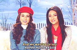 happy,christmas,pretty little liars,holiday,lucy,ashley,mitchell,liars,hale,shay,troian,benson,bellisario,care
