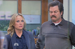 parks and recreation,parks and rec,leslie knope,ron swanson,babies,parksedit,7x04,leslie and ron