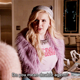 text,scream queens,lea michele,sqedit,abigail breslin,queer,chanel 5,hester ulrich,500 notes