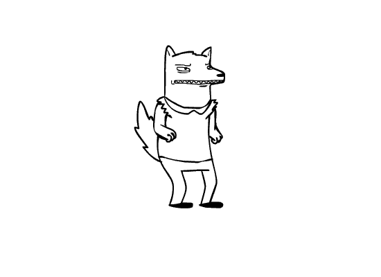 big bad wolf,animation,dancing,dog,dance,illustration,party,wolf,flash,sketch,partying,alexander lansang,alexander,lansang,art design
