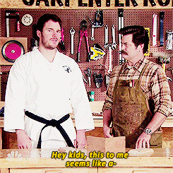 andy dwyer,parks and recreation,parks and rec,ron swanson,parksedit,the johnny karate super awesome musical explosion show,7x10