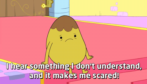 afraid,i dont understand,i dont get it,reactions,adventure time,scared,hold me