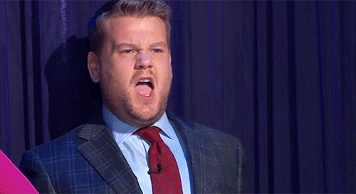 confident,james corden,lovey,sassy,late late show