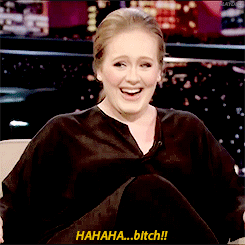 adele,chelsea handler,chelsea lately,adele adkins,adeleedit,adele edit,ahhh i miss these old interviews and this bit was so iconic,adele challenge,idk youve always looked pretty ginger to me girlie,and thats hella awesome