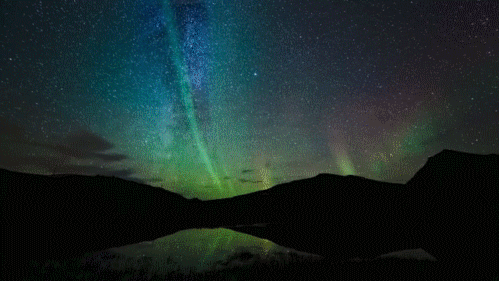 landscape,aurora borealis,northern lights