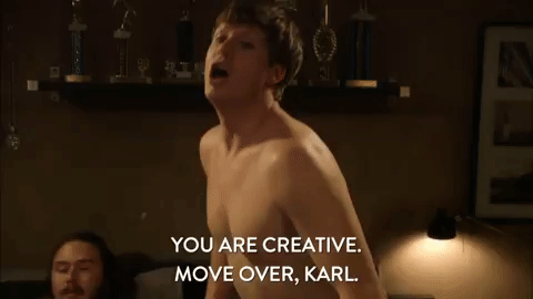 Animated GIF: workaholics comedy central anders holm.