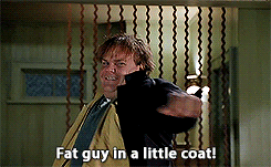 fat guy in a little coat,tommy boy,chris farley,movie,food,funny movie