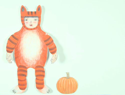 halloween,animation,cute,creepy,stop motion,gross,costume,pumpkin