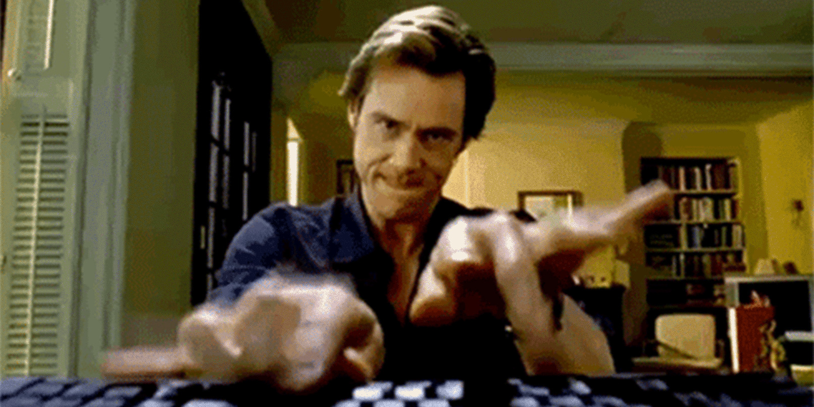 Typing keyboard hands GIF.