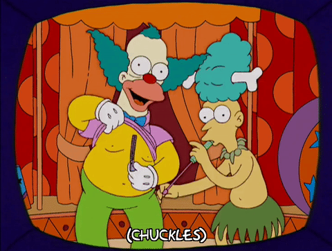season 16,episode 17,krusty the clown,16x17,side show mel