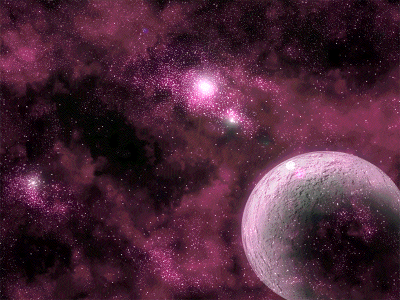 Space gif. Розовый космос. Фиолетовый космос. Космос гиф. Космическое пространство анимация.