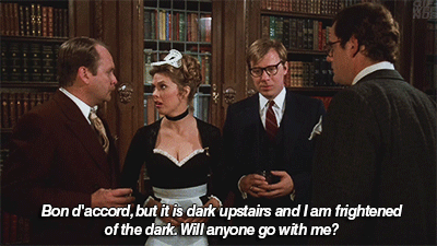 funny GIFs,clue,colleen camp,homoloveual,movie,film,80s,comedy,1980s,gay,ma...