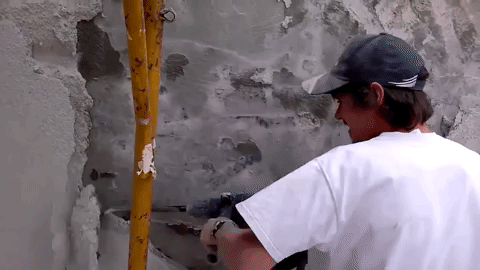 concrete,wall,bravo,idiot,worker