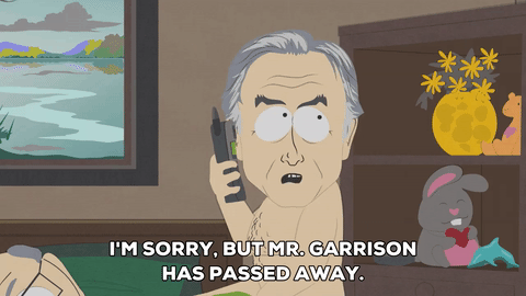 Mrs garrison telefono sr garrison GIF.