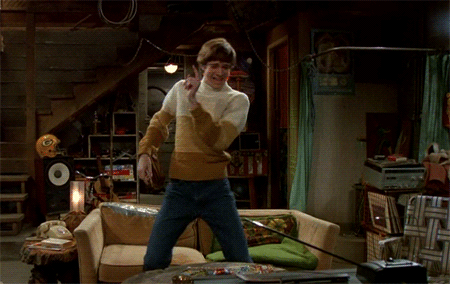 dancing,that 70s show,finals,topher grace,done with finals