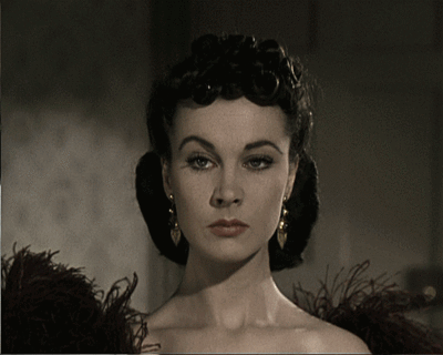 if looks could kill,scarlett ohara,gone with the wind,vivien leigh