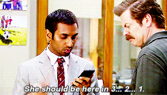 parks and recreation,tom haverford,donna meagle,im os sorry about this coloring dont look at it