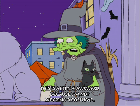 halloween,season 17,episode 4,costume,witch,17x04,this is my costume,simpsons