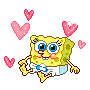sponge bob,i love you,amor,hearts,sponge bob square pants,love you,transparent,love,happy,baby,spongebob,i love,lovestruck