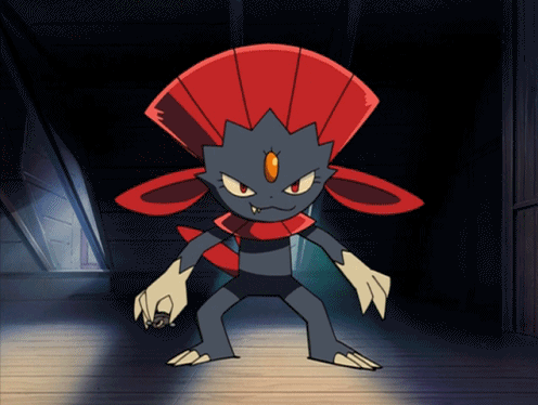 weavile,fav,lucario and the mystery of mew,anime,pokemon,swag