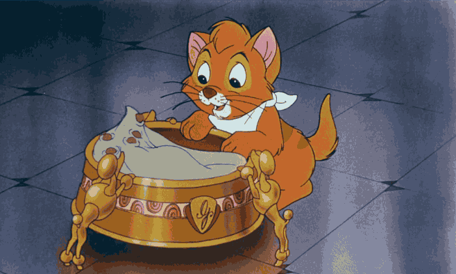 cat,disney,cute,kitty,eat,yum,walt disney pictures,oliver and company
