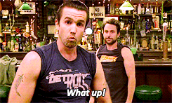 its always sunny in philadelphia,welcome,its always sunny,what up