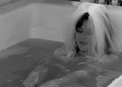 Bathtub morello black and white GIF.