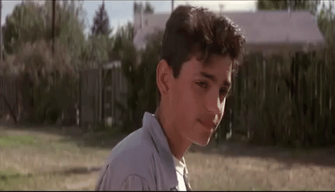 walk away,90s,benny rodriguez,the sandlot,movie,disappointed,benny,bummed,guess not