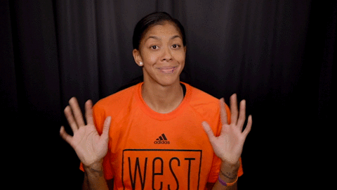 smile,hello,wnba,cp,tada,candace parker,hi,all star,im here,its me