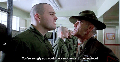 full metal jacket,movie,pictures,ugly,insult