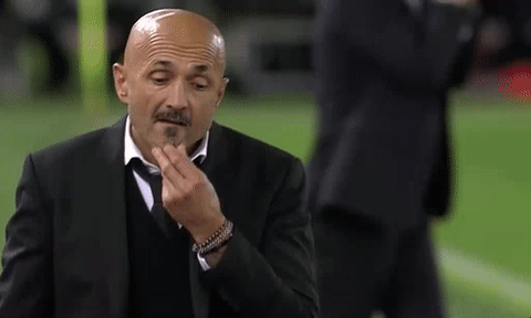 reaction,soccer,thinking,roma,hmm,as roma,hm,planning,pensive,spalletti,luciano spalletti