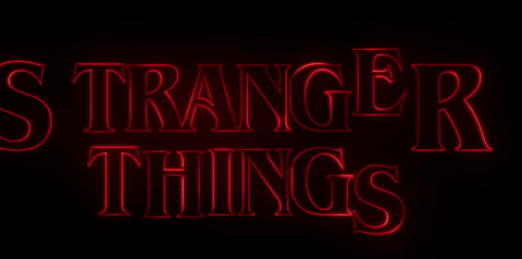 stranger things,netflix,season 1,credits,intro,opening,theme