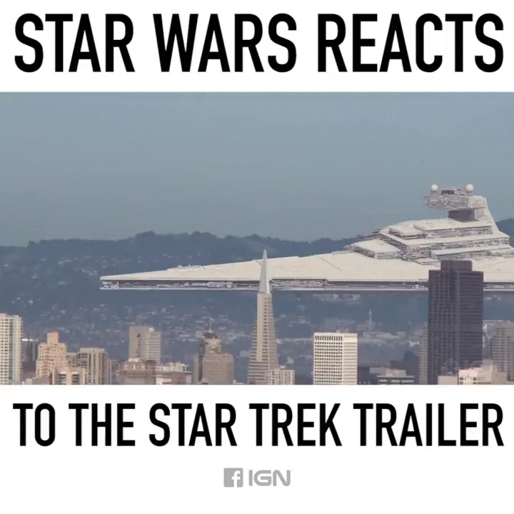 star wars,reaction,star,wars,trek