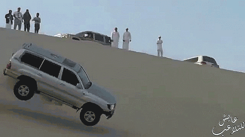 land cruiser,off road,fail,beer,watch,jumps,missing,middle east,crashes,supercut,suvs