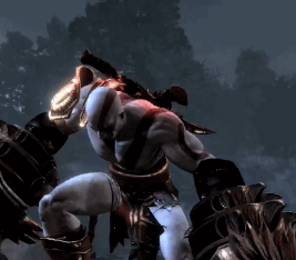 God Of War Angry Kratos Screaming GIF